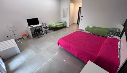Comfort Quadruple Room, Balcony, Courtyard View