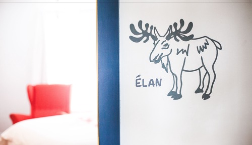 Double Room, 1 Queen Bed, Private Bathroom (Moose)