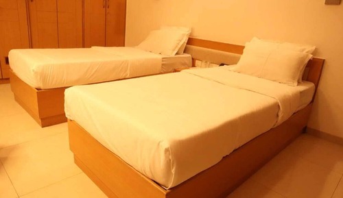 Twin Room, Balcony, Garden View