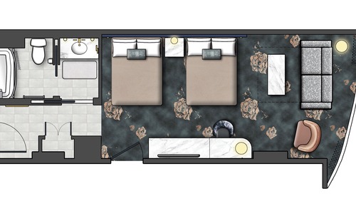 Park View Deluxe 2 Queen Beds (Dedicated Entrance to Epic Universe**)