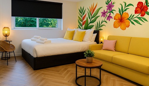Room, 1 King Bed with Sofa bed, Non Smoking