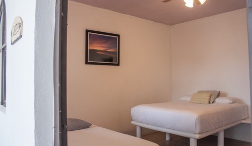 Classic Double Room, Patio, Beach View
