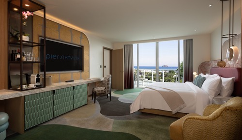 Suite, 1 King Bed with Sofa bed, Ocean View (ADA)