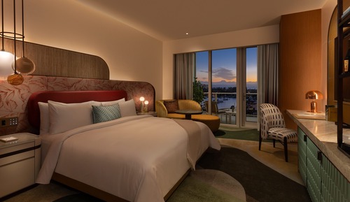 Room, 1 King Bed, Marina View