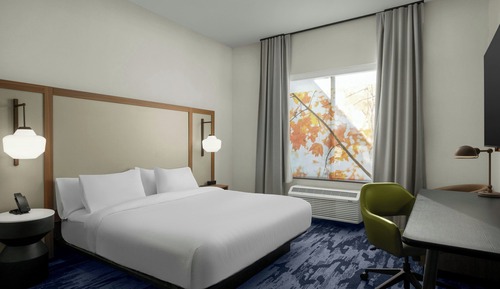 Room, 1 King Bed (Mobility/Hearing Access, Roll-in Shwr)