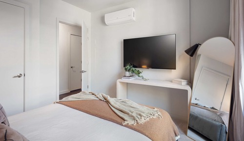 Design Apartment, 1 Queen Bed with Sofa bed, Kitchen, Courtyard View