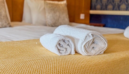 Deluxe Double or Twin Room, Bathtub, Harbor View