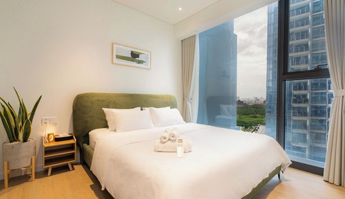 Deluxe Apartment, 1 Bedroom, Balcony, City View