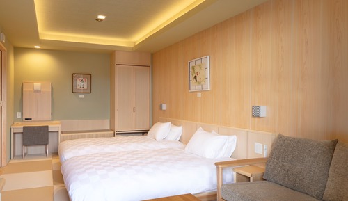 open-air bath Japanese-style twin room