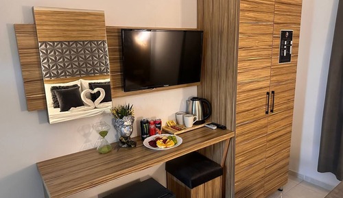 Basic Double Room Single Use, Balcony, City View