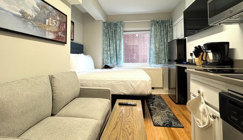 Studio Suite, 1 Double Bed, Kitchen (Washer/Dryer)