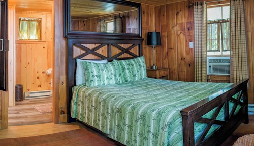 One Bedroom Cabin with Living Room, Kitchen & Wrap around Deck