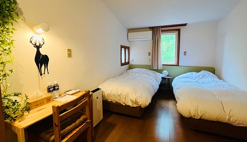 Basic Double or Twin Room, 2 Twin Beds, Non Smoking, Garden View