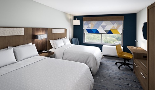 Standard Room, 2 Queen Beds (Bath Shower Combination)