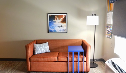 Room, 1 King Bed, Refrigerator & Microwave