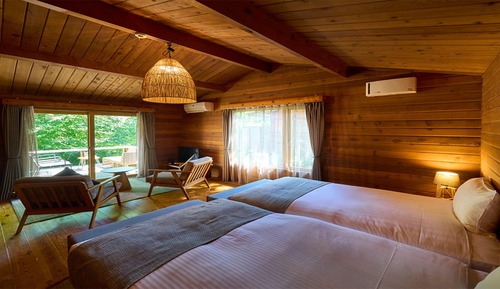 Basic Cabin, 2 Twin Beds