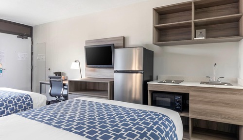 Room, 2 Double Beds, Non Smoking (Efficiency)