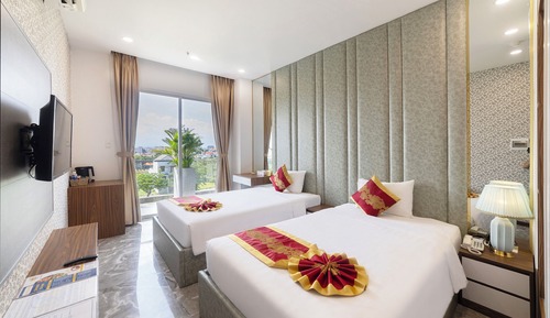 Deluxe Twin Room, Balcony