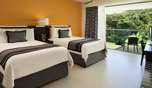 Deluxe Room, 2 Double Beds (Tropical View)