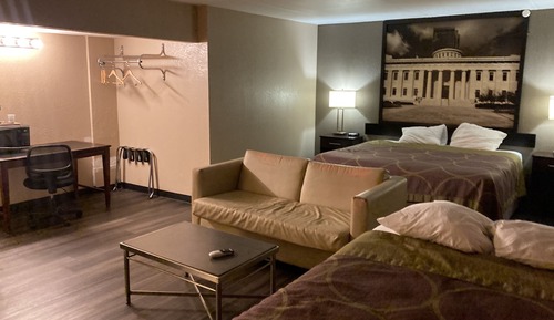 Room, 1 King Bed with Sofa bed, Smoking, Kitchenette (Efficiency)