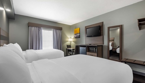 Standard Room, 2 Double Beds, Non Smoking