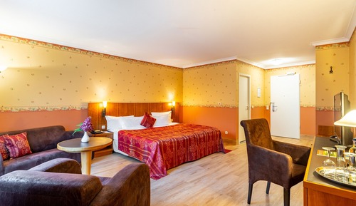 Junior Studio Suite, 1 King Bed, 2 Bathrooms (incl. 3.50€ per room/night Energy Fee)