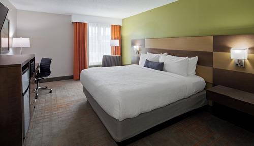 Standard Room, 1 King Bed, Accessible, Refrigerator & Microwave