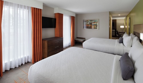 Suite, 2 Queen Beds, Non Smoking, Refrigerator & Microwave (with Sofabed)