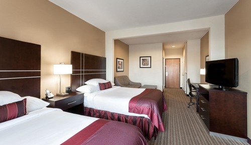 Room, 2 Queen Beds, Accessible, Non Smoking (Mobility,Hearing,Tub w/Grab Bars)