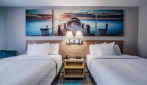 Room, 2 Double Beds, Non Smoking