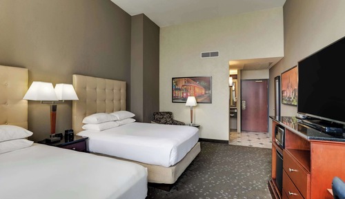 Deluxe Room, 2 Queen Beds, Refrigerator & Microwave (Upper Floor)