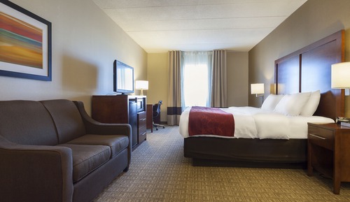 Suite, 1 King Bed with Sofa bed, Non Smoking