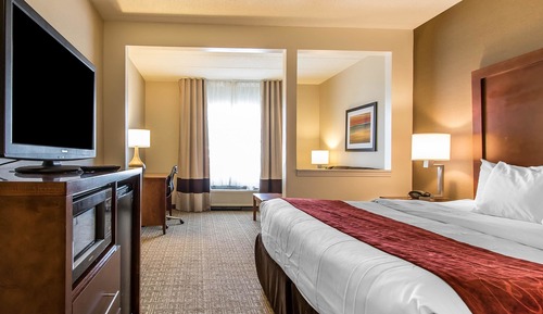 Suite, 1 King Bed with Sofa bed, Accessible, Non Smoking