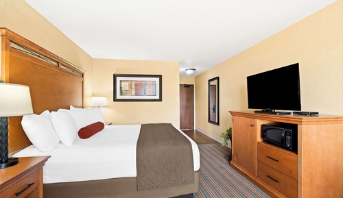 Standard Room, 1 King Bed, Non Smoking, Refrigerator & Microwave