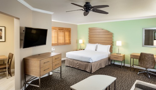 Suite, 1 Queen Bed with Sofa bed