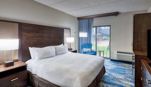 Room, 1 King Bed, Accessible (Mobility & Hearing, Roll-in Shower)