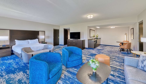 Suite, 1 King Bed with Sofa bed, Balcony