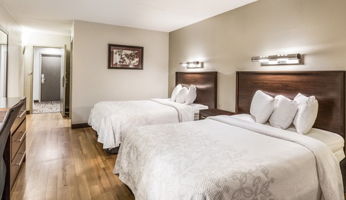 Premium Room, 2 Double Beds (Upgraded Bedding & Snack, Smoke Free)