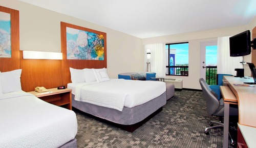 Room, Multiple Beds, Balcony