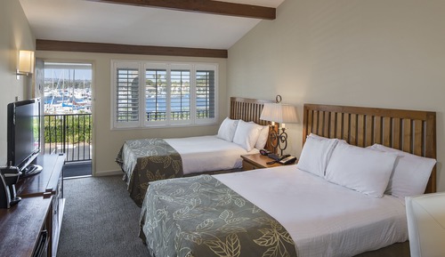 Standard Room, 2 Queen Beds, Marina View