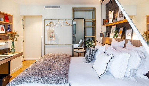 Chambre Deluxe Double Toit de Paris