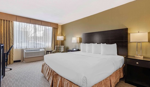 Standard Room, 1 King Bed, Non Smoking, Refrigerator & Microwave