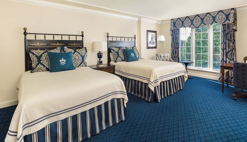 Double Room with Two Double Beds with Golf View