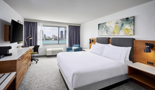 Room, 1 King Bed with Sofa bed, River View