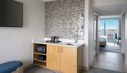 2 Double Bed Suite, Hearing Accessible, High Floor, Waterfront View Sofa Bed, Hearing Accessible