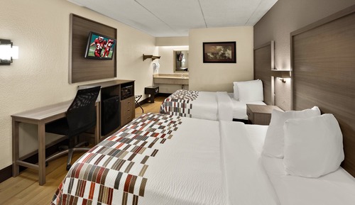 Deluxe Room, 2 Double Beds (Smoke Free)