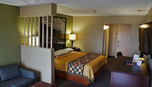 Room, 1 King Bed, Accessible, Smoking (Mobility/Roll-In Shower)