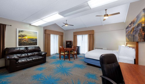 Suite, 1 King Bed, Non Smoking, Microwave