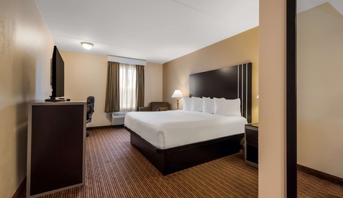 Standard Room, 1 King Bed, Non Smoking, Refrigerator & Microwave