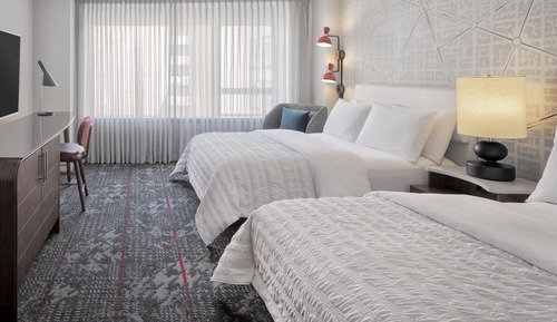 Classic Room, 2 Queen Beds, Non Smoking (Mobility Accessible, Roll-In Shower)